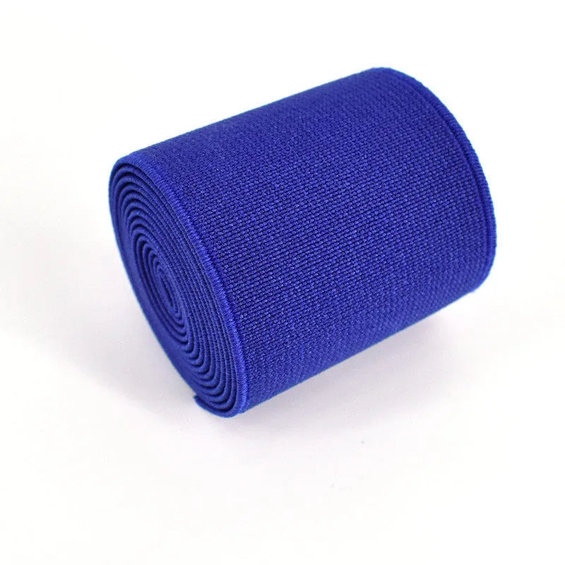 5cm wide colour elastic band with 1.5mm thickness for clothing and luggage liner