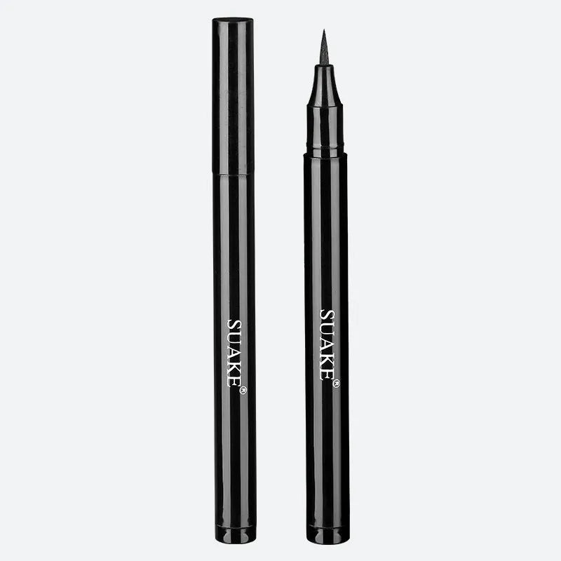 Deep long lasting black liquid eyeliner 1.5g waterproof quick-drying non-leak pen