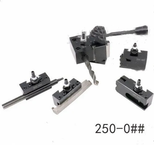 Machifit 250-000 mini-cuniform quick change tool post and lathe tool holder