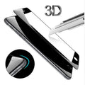 PET front film screen protector for Apple iPhone X in black full screen sanding toughened finish