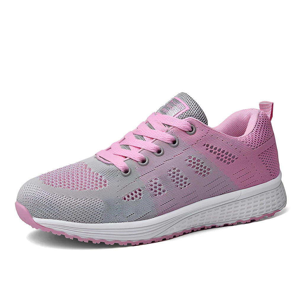 White women's high-top flat shoes with back lacing and a hollow-out cross-bind strap detail.