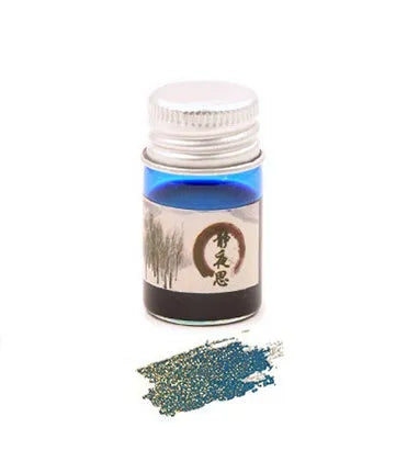 Antiquity Ink Toning 6ml dipping pen ink bottle with aluminium cap and high white glass, six colour options.