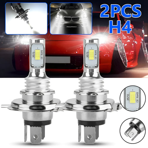 High brightness H4-3570-80W 6000K LED fog lamp with aluminum alloy body