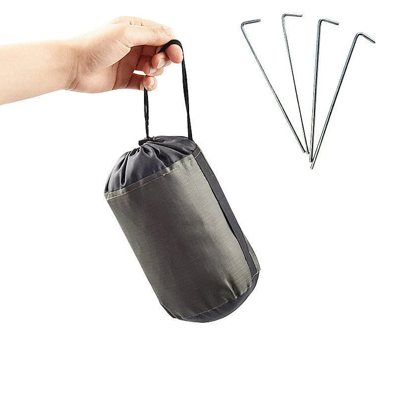 Portable foldable mesh mosquito net tent, 220x120x100cm, 325g, black or army green, with storage sack