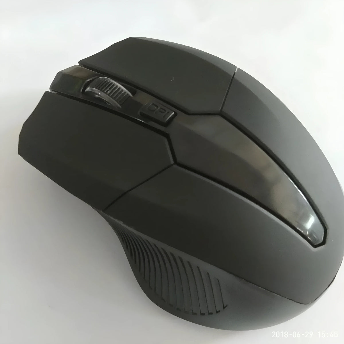 Wireless optical mouse, 1600dpi, 2.4GHz, USB, four-way wheel, 4 keys, 100-120mm, desktop, seven colours