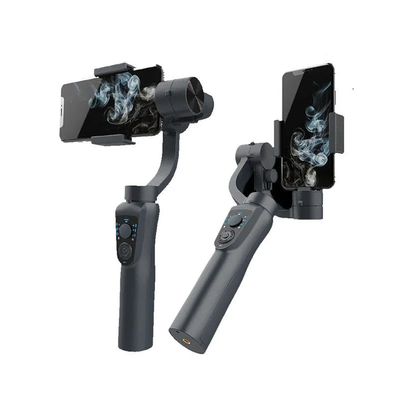 S5B three-axis mobile phone stabilizer with extension rod and tripod accessories