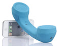 A black Bluetooth wireless over-the-ear headset for mobile phone calls.