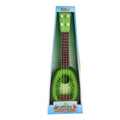Plastic simulation ukulele guitar toy for children with retro design and 38cm length