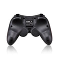 Black wireless Bluetooth gamepad for Android and iOS mobile phones