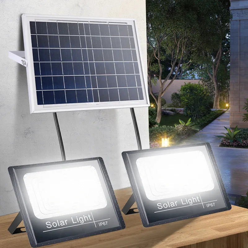 5-metre solar garden light string with LED bulbs in modern Chinese style for outdoor courtyard lighting