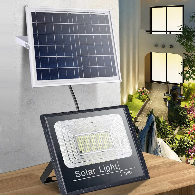 5-metre solar garden light string with LED bulbs in modern Chinese style for outdoor courtyard lighting