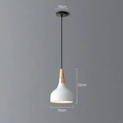 Three-headed small chandelier, 150x200mm, 220V LED, adjustable 1m height, six colours