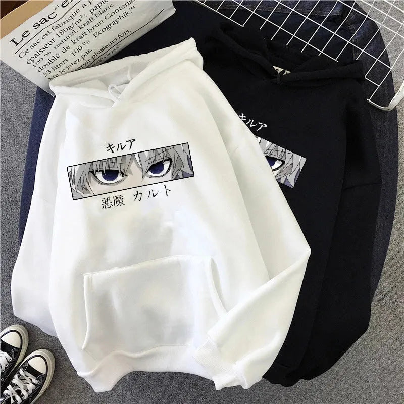 Loose hoodie for women in milk silk fabric, available in black, grey, pink, yellow, sizes S-XXXL