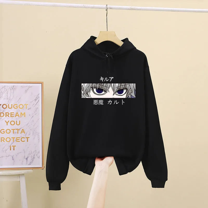 Loose hoodie for women in milk silk fabric, available in black, grey, pink, yellow, sizes S-XXXL