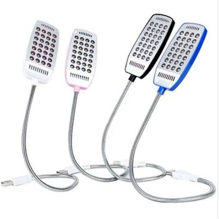 Flexible USB LED reading lamp in multiple colour options