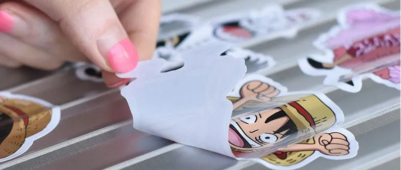 100 mixed graffiti and cartoon stickers, self-adhesive, 6cm to 12cm, for smooth surfaces