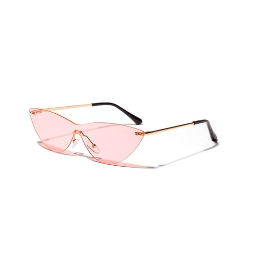 Brown vintage-style metal frame sunglasses with UV400 protective lenses for adults