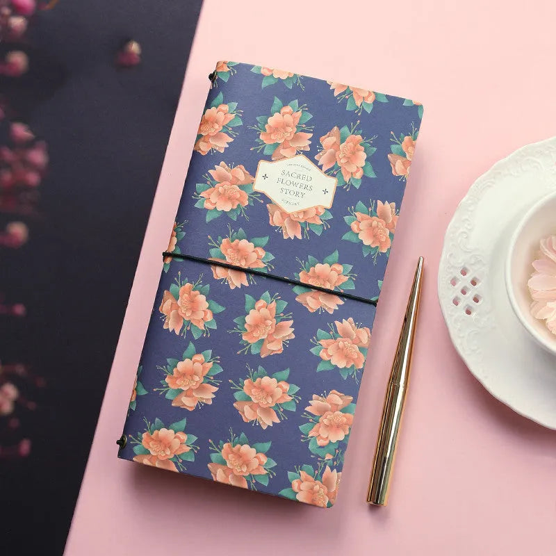 TN hand book notebook with soft cover in simple design