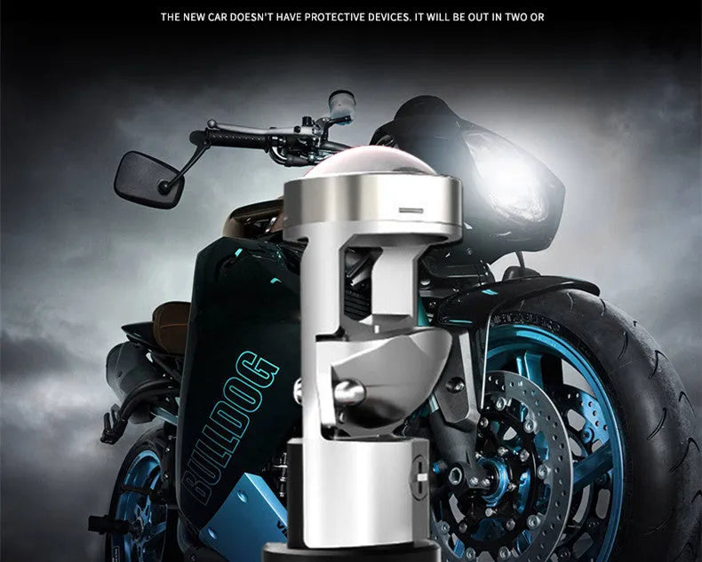 Benali TRK502X Jinpeng 502 motorcycle LED lens headlight bulb Youjia Liangdu T8 series low beam high beam modification accessory