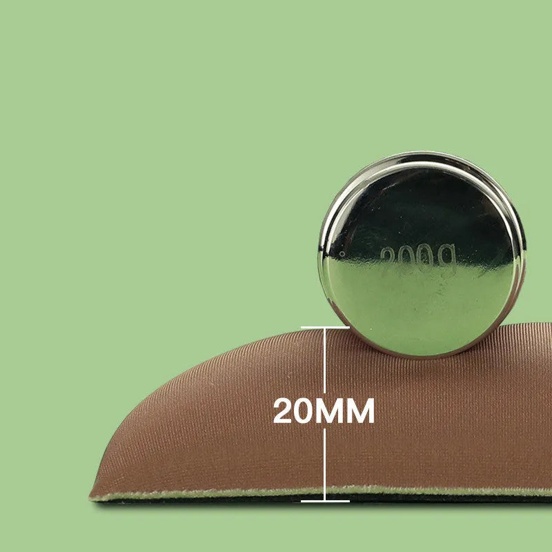 Green kiwi fruit printed on large cloth mouse pad with a raised grey silicone wrist support attached.