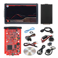 Black KESS V2 car computer diagnostic instrument with unlimited point flashing capability for European vehicles