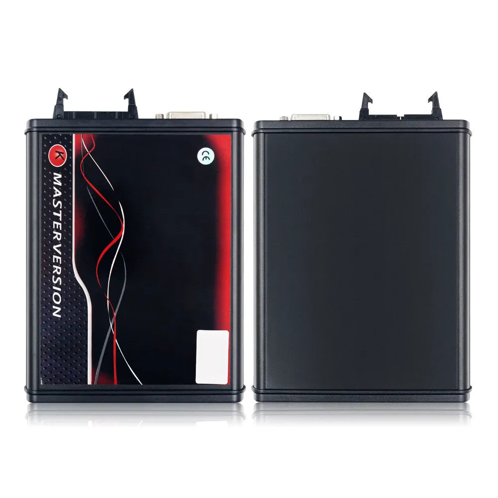 Black KESS V2 car computer diagnostic instrument with unlimited point flashing capability for European vehicles