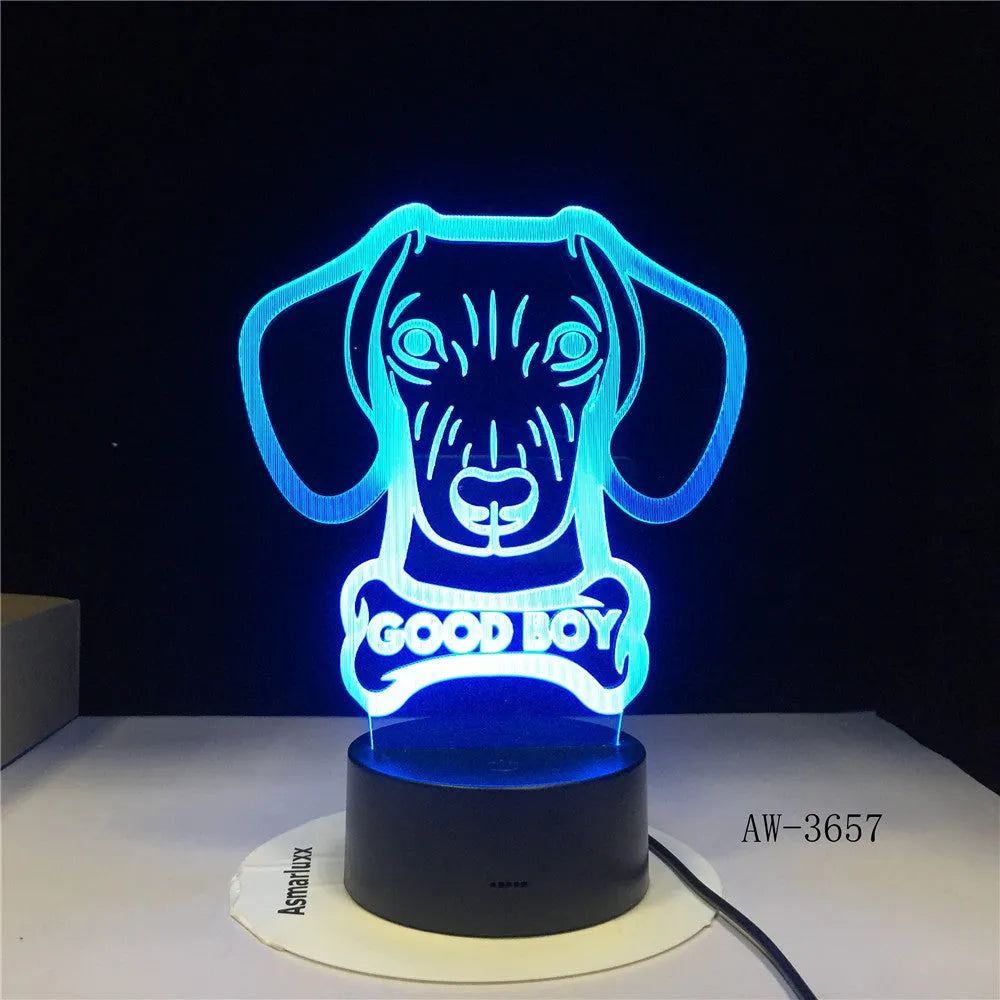 Remote control gradient colour LED table lamp with acrylic shade on a black ABS base