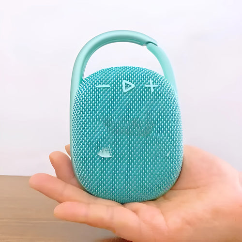 4th generation portable Bluetooth speaker in multiple colour options with USB charging cable