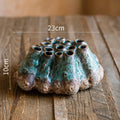 Medium porous ceramic vase in new Chinese style, Barnacle or Coral Bottle design, colour A, B or C