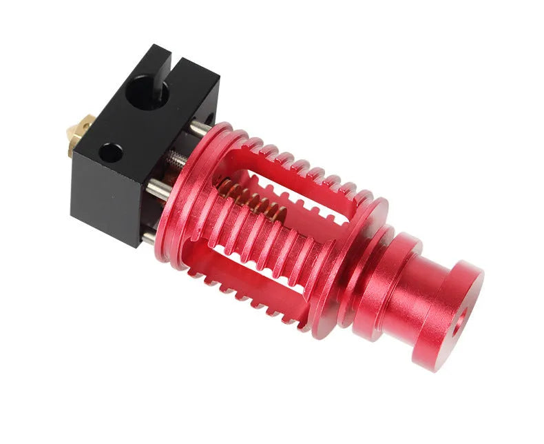 Upgraded Seal 3D printer extruder Dragon Hotend with orange buckle, 0.4mm nozzle, and six brass nozzles