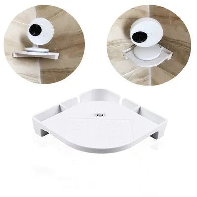 White 3.5 inch digital wireless baby monitor with UFO camera design for indoor baby monitoring