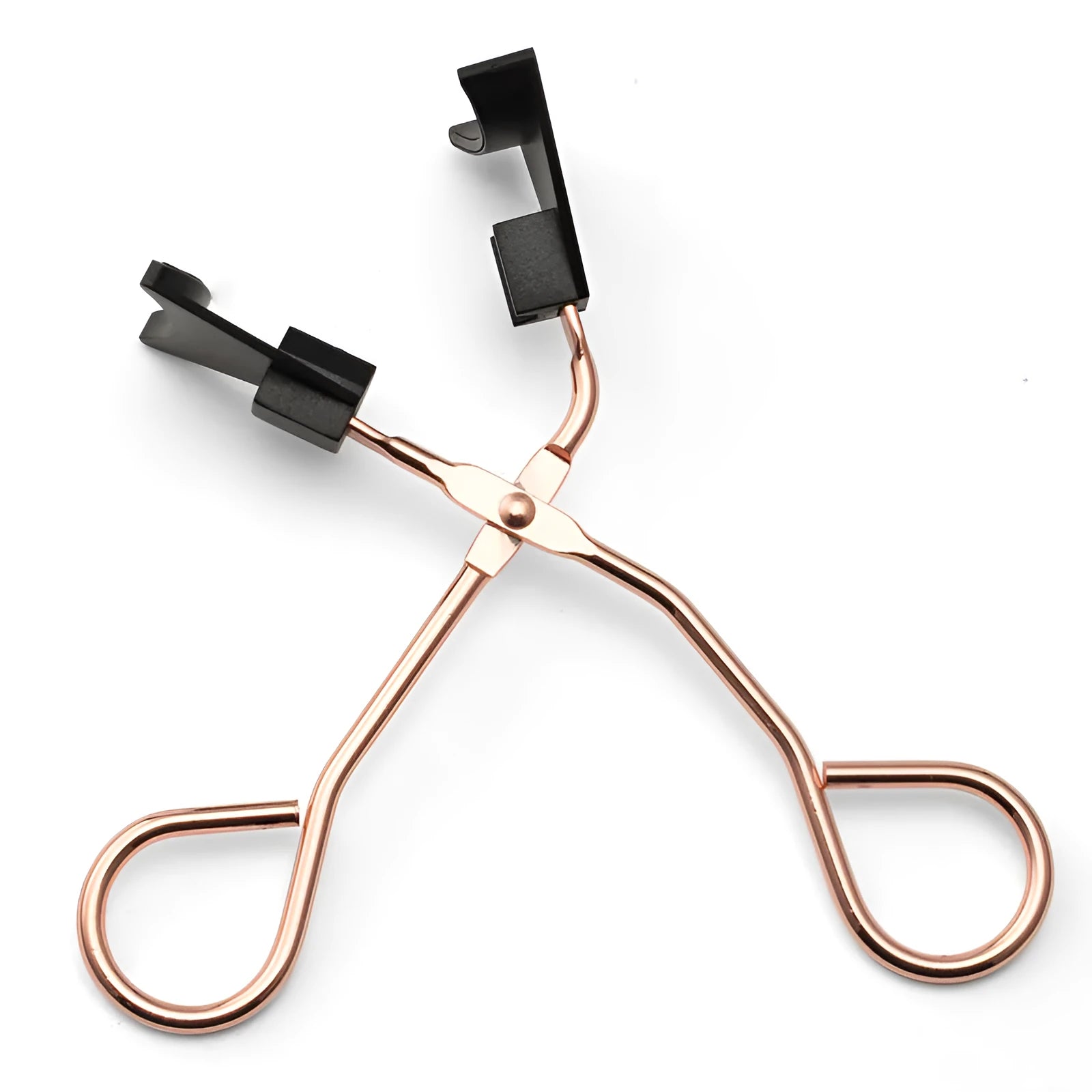 Magnetic lash applicator tool in Rose Red, clip and tweezers, 10.5cm x 6cm, lightweight 15.5g