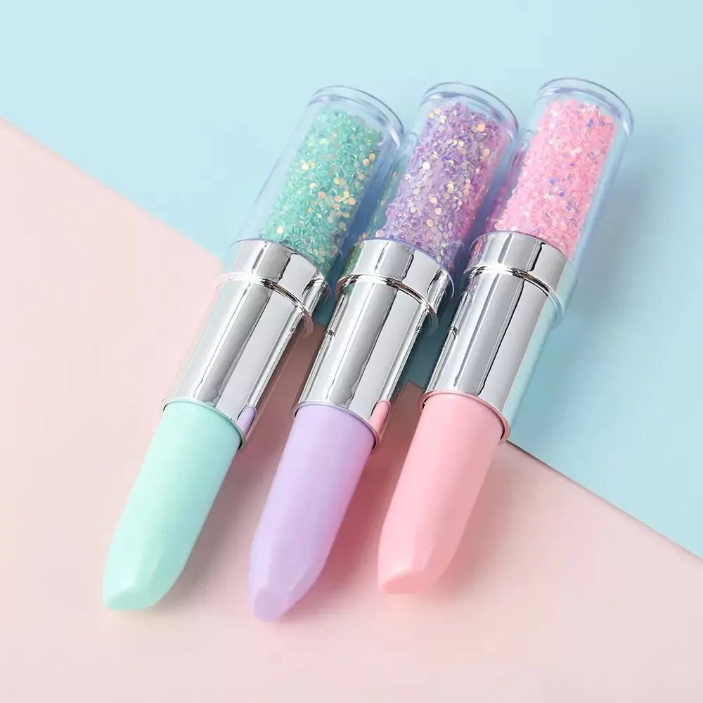 Plastic diamond painting point drill pen tool in pink, purple or green for 5D diamond embroidery and cross stitch.