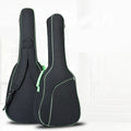 Universal A3 acoustic guitar bag in orange Oxford cloth with double shoulder straps and zip closure