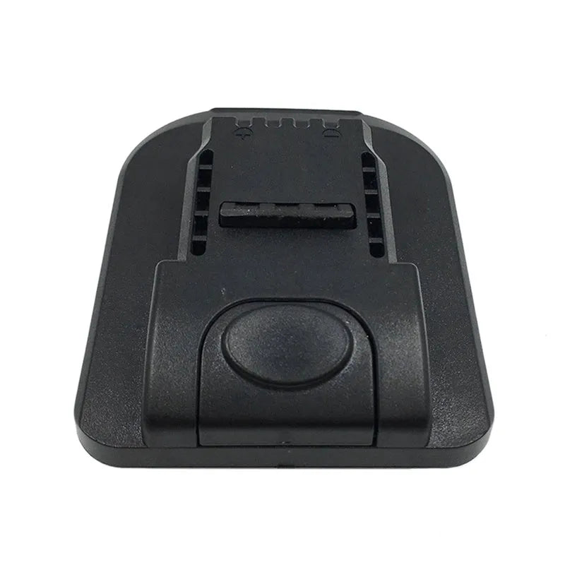 Black Makita to Worx power tool battery adapter converter for cross-brand compatibility