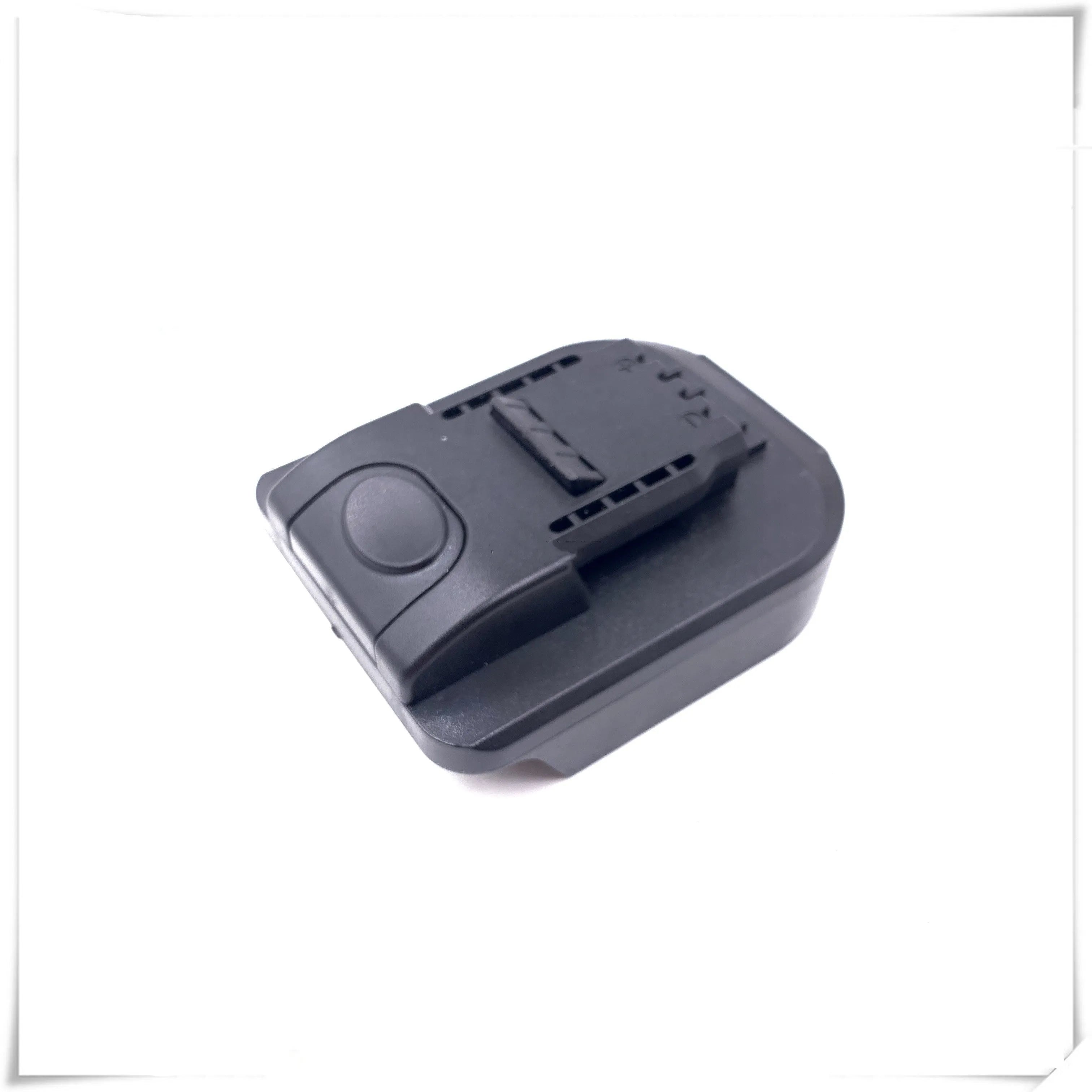 Black Makita to Worx power tool battery adapter converter for cross-brand compatibility