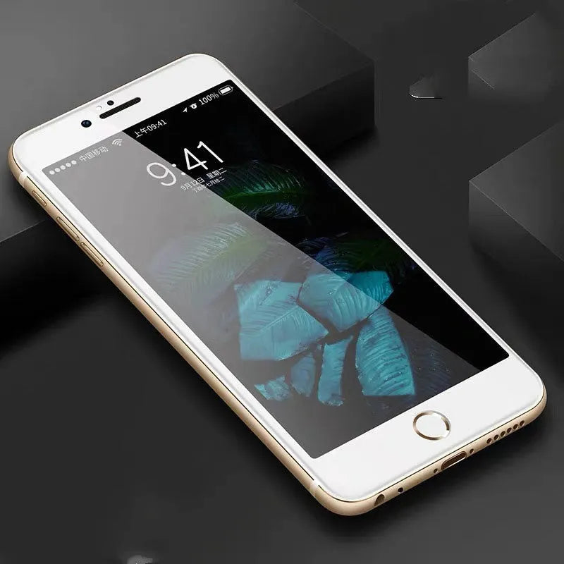 Apple iPhone tempered glass screen protector three-pack for 6, 7, 8 models