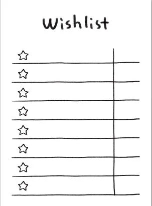 Student memo pad showing eight style options including bill, checklist, and weekly plan formats