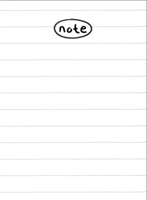 Student memo pad showing eight style options including bill, checklist, and weekly plan formats