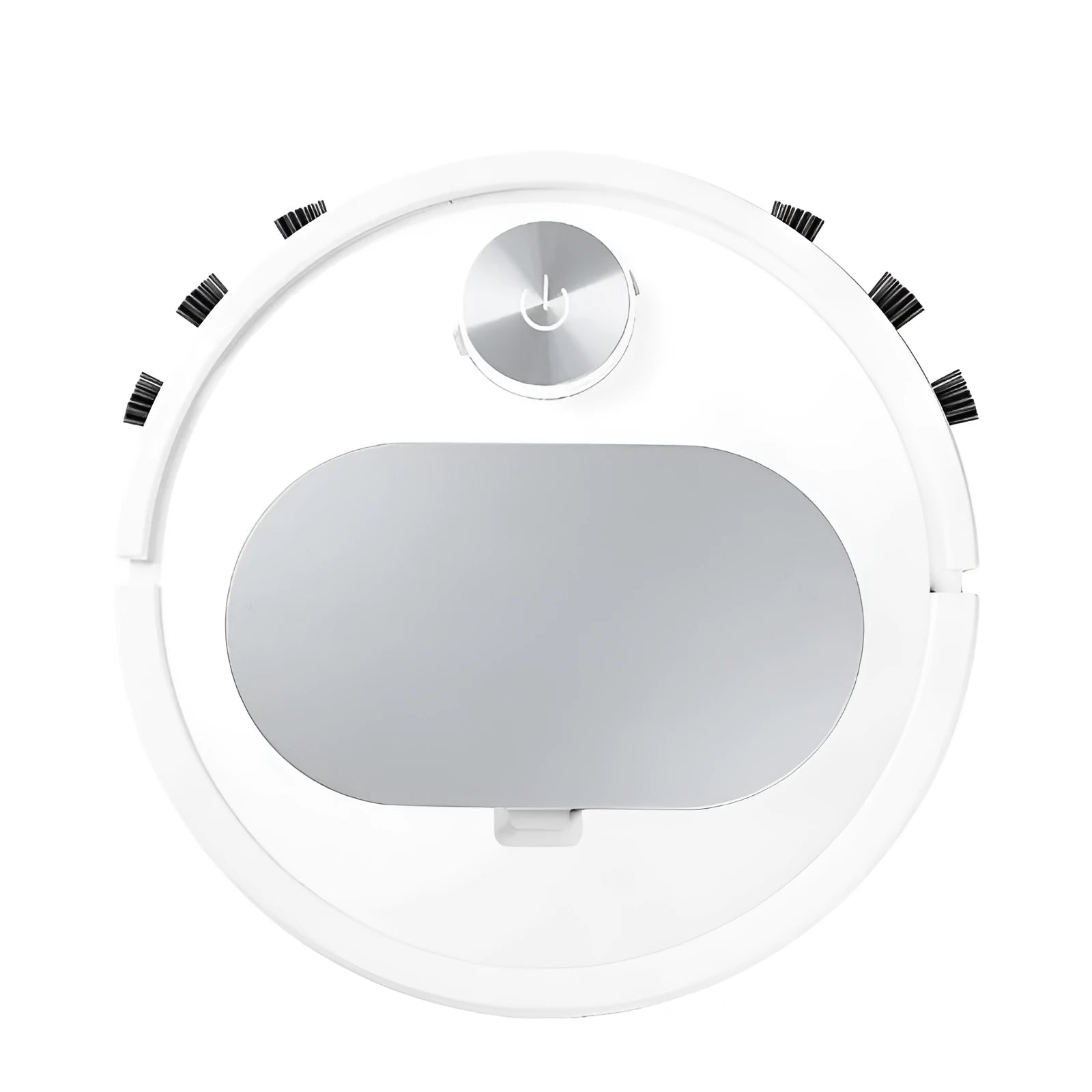 Gold robot vacuum cleaner for home with app and remote control, 35cm compact size