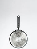 Non-stick pancake pan, aluminium alloy flat-bottom frying pan in 18cm or 22cm for making pancake skins