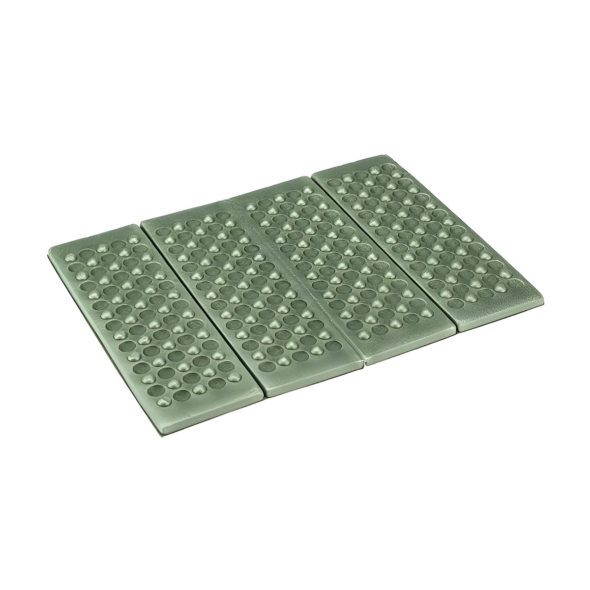 Folding moisture-proof mat for camping and picnics, single size, in army green