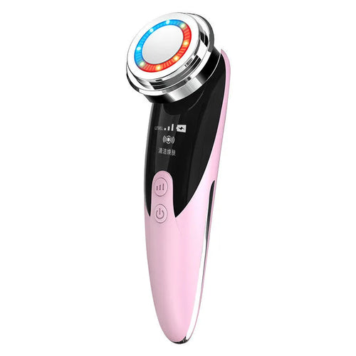 Beauty Importer skin rejuvenation device facial massage cleaner in Green Pink White with USB charging