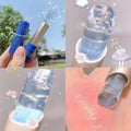 Lip balm stick with jojoba oil transparent colour normal specification temperature-change type