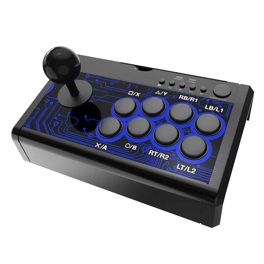Fighting stick game joystick USB wired rocker controller for multiple consoles and PC