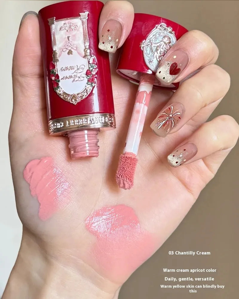 Strawberry Cupid Series Liquid Blush showing six colour options from Blush 01 to Blush 06