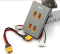 Grey parallel charging circuit board for Astor electric toy aircraft.