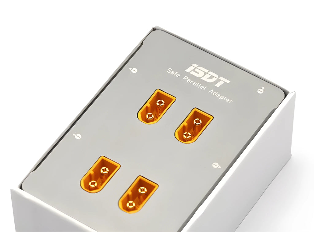 Grey parallel charging circuit board for Astor electric toy aircraft.