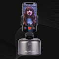 360 Smart Follow-Up PTZ AI Genie 2 mobile phone stabilizer in black showing PTZ head and phone clamp