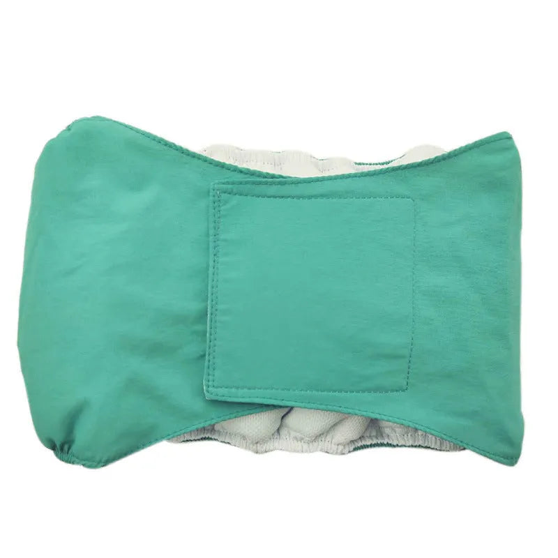 Male dog cotton physiological pants in six colours and five sizes XS to XL, England style pet diaper